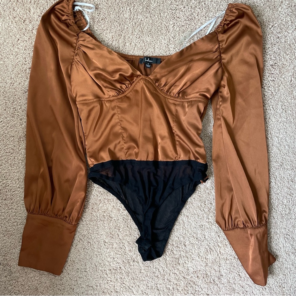Smocked Long Sleeve BodySuit